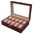 wood watch storage box cb10-03