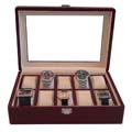 wood watch storage box cb10-08