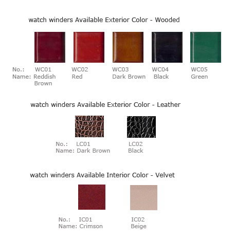 Luxury Automatic watch winder Auailable color 